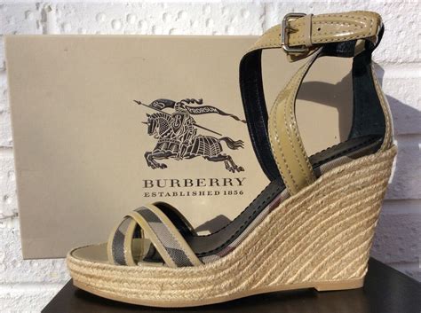 burberry espadrilles ioffer|Burberry espadrille wedges.